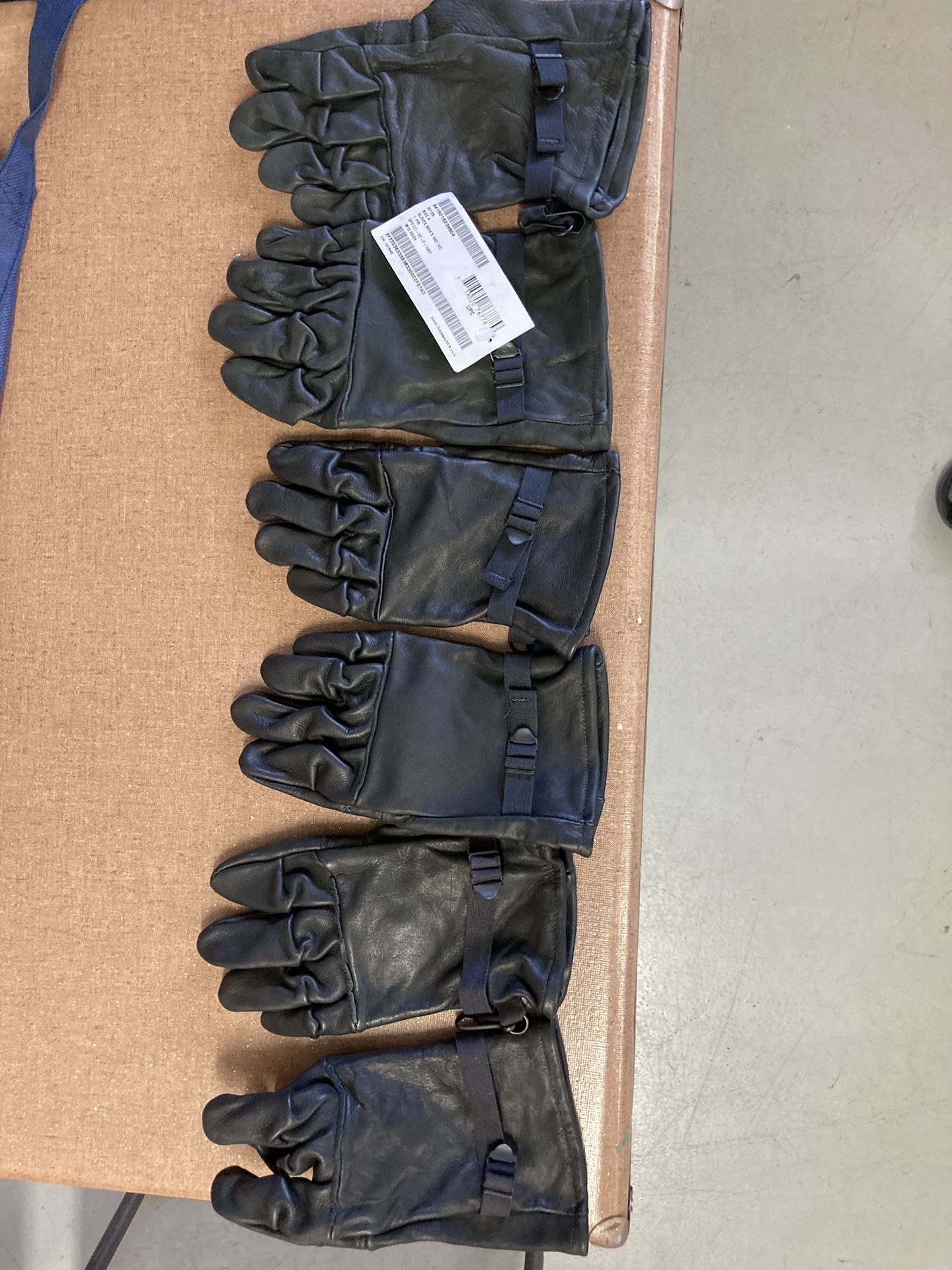 Leather Work Gloves All Sizes Military Issued High Quality