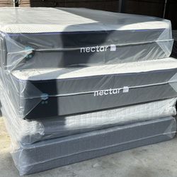 Nectar Premier queen Mattress 13" - Medium Firm Gel Memory Foam Mattress
