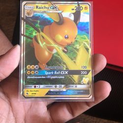 Raichu Gx Full Arts 