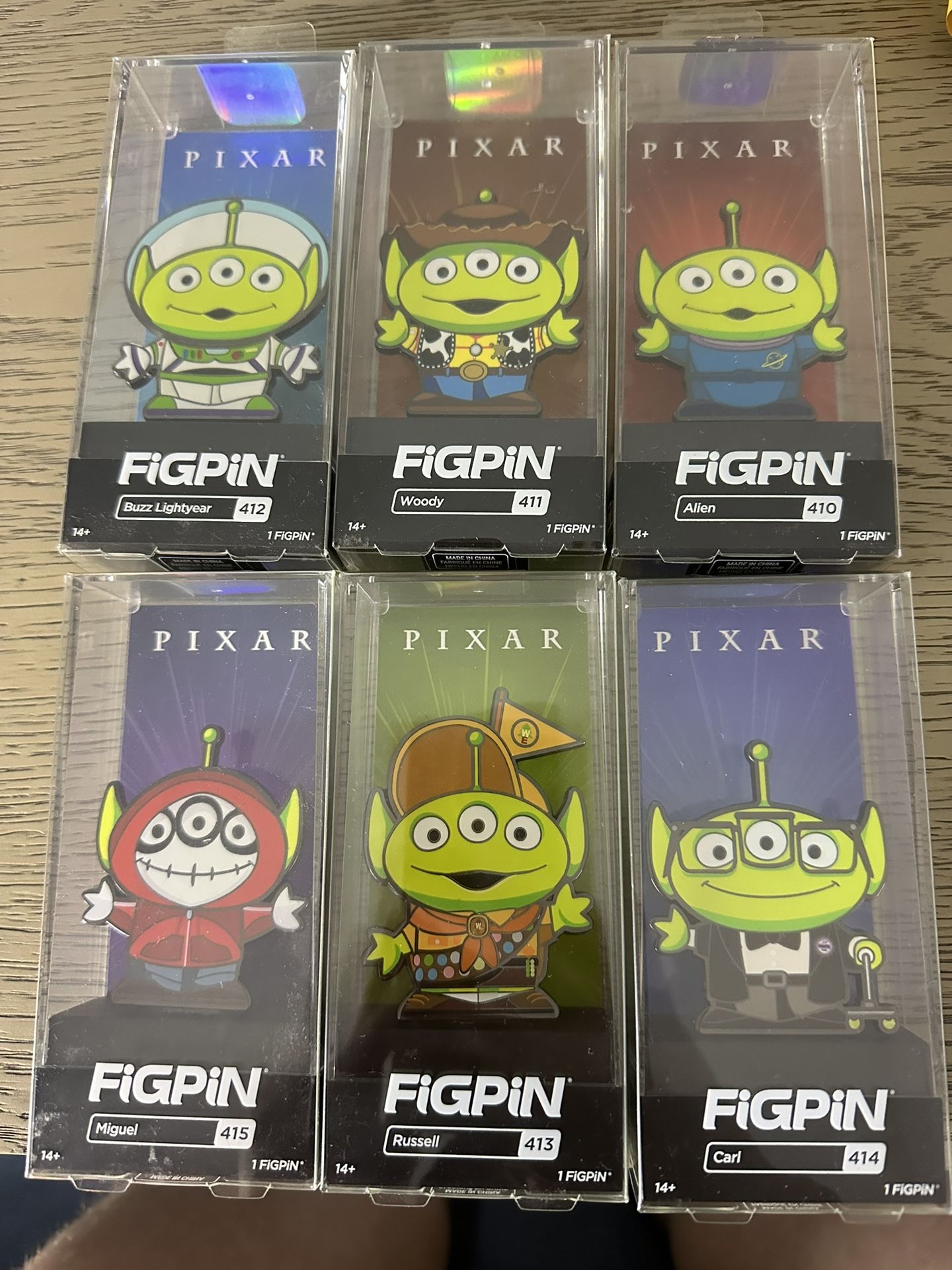 Pixar FIGPINS