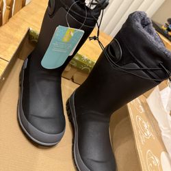 Western Chief Solid Winterprene Neoprene Mid Boot (Toddler/Little Kid/Big Kid) size 2, snow boots, black, unisex