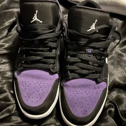 Air Jordan 1 Low Court Purple 