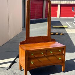 Antique Mission Dresser