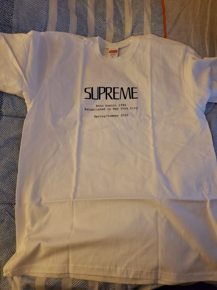 Supreme Anno Domini Tee White