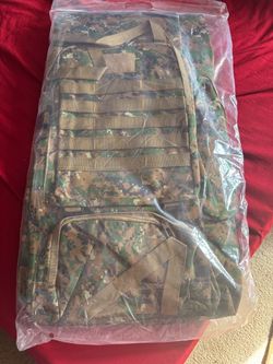 Digital Camo MOLLE Tactical Backpack Brand New L size
