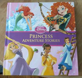 Disney Press Princess Adventure Stories Hardcover  Collection Book