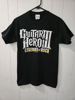 T-Shirt Guitar Hero III 2007 Legends Of Rock Size Small Good Condition 