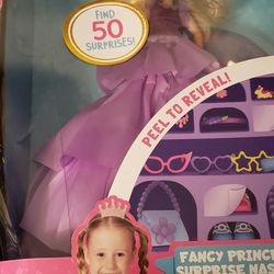 NEW in Box Like Nastya Fancy Princess Surprise Nastya 8" Doll 50 Surprises 
