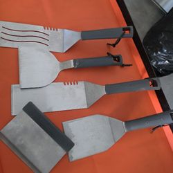 5 piece Grilling Spatula Set