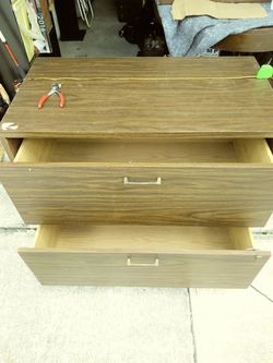 Nice all wood file cabinet !60 delivered