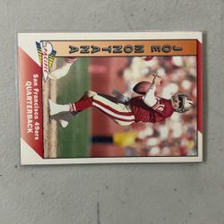Joe Montana NFL card