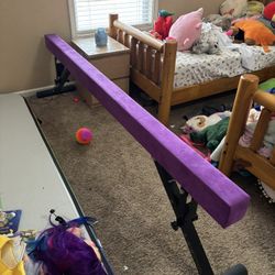 Purple Balance Beam 