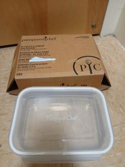 Pampered Chef Leak proof Glass