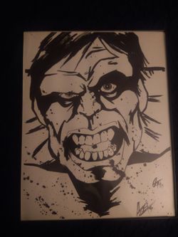 Marvel Comics Hulk Signed by Paul Gori