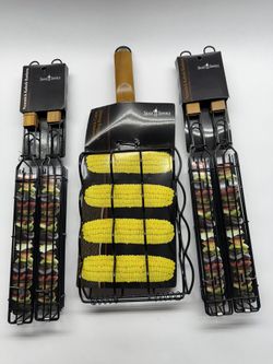 Brand New Barbecue Tools for corn and shish kebab