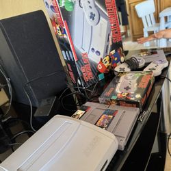 Super Nintendo Box And More 