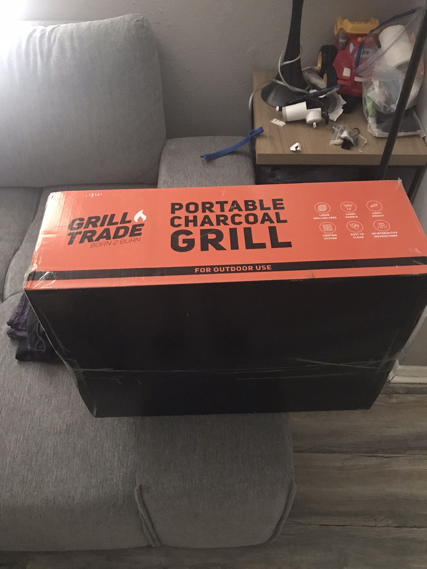 Portable Charcoal Grill