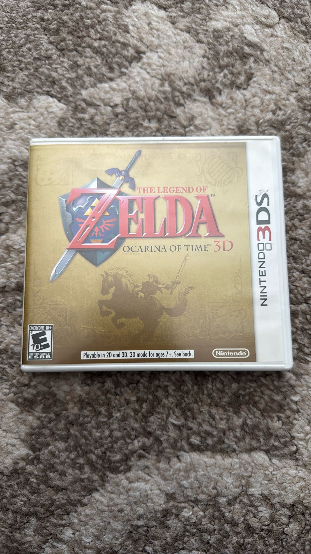 Zelda Ocarina Of Time 3d For Nintendo 3ds