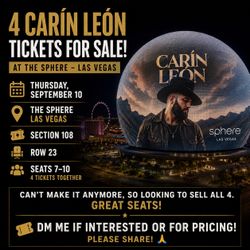 Carin Leon 9/10 at the Sphere