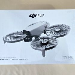 *NEW* DJI FLIP Fly More Combo DRONE, Remote, Extra Batteries
