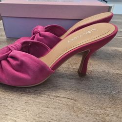 Lisa Vicky High Heels Hot Pink Sz 8 New In The Box 