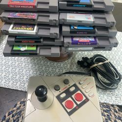 Vintage Nintendo NES Game With Counter