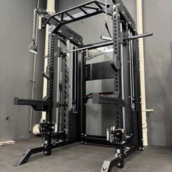 PRO SERIES 3IN1: Half Rack + Smith Machine (Showroom Model)🔥