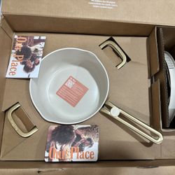 OUR PLACE 8 Piece Ceramic Nonstick Cookware set