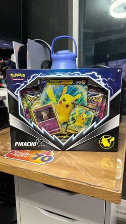 Pokémon TCG Pikachu V Box Sealed 2022 Mimikyu Promo 4 Booster Packs SWSH