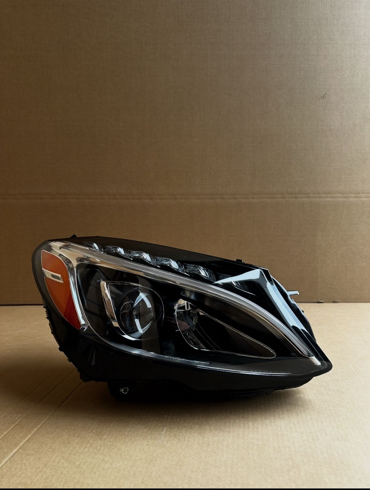 For 2017 2018 2019 Mercedes Benz C205 W205 LED Headlight Passenger Driver