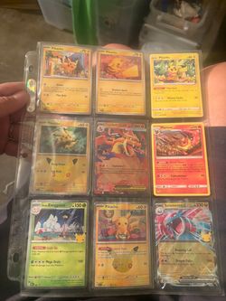 Pikachu cards