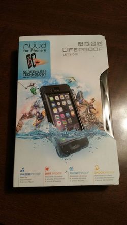 IPhone 6 Lifeproof Nuud Case, Black