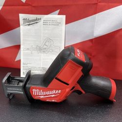 New Milwaukee Fuel 2520-20 12 Volt M12 Brushless Hackzall Reciprocating Saw,  New