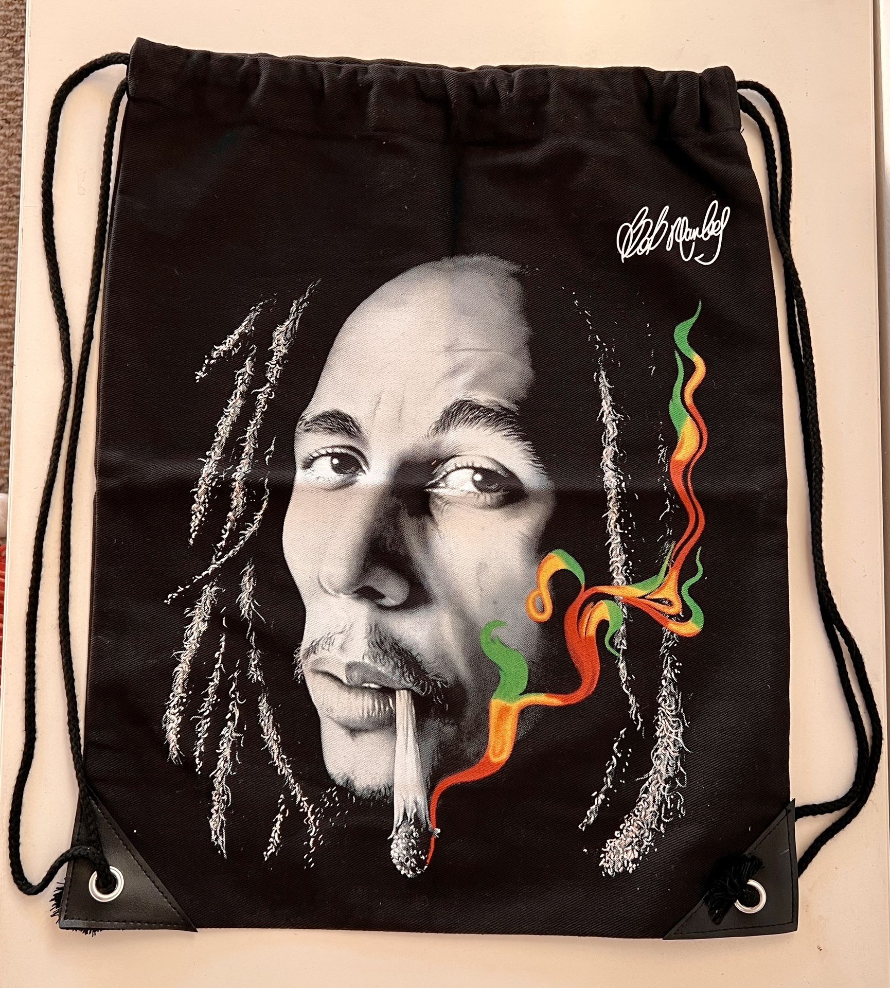 Bob Marley Drawstring Bag 