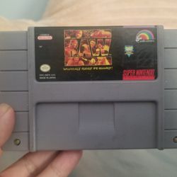 Super Nintendo WWF Raw No Box