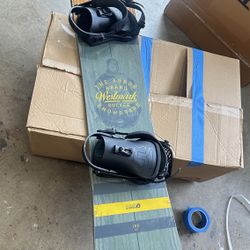 Arbor Snowboard + Union Bindings 