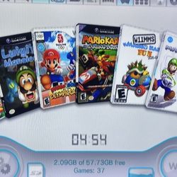 NINTENDO WII Loaded With 2500 GAMES
