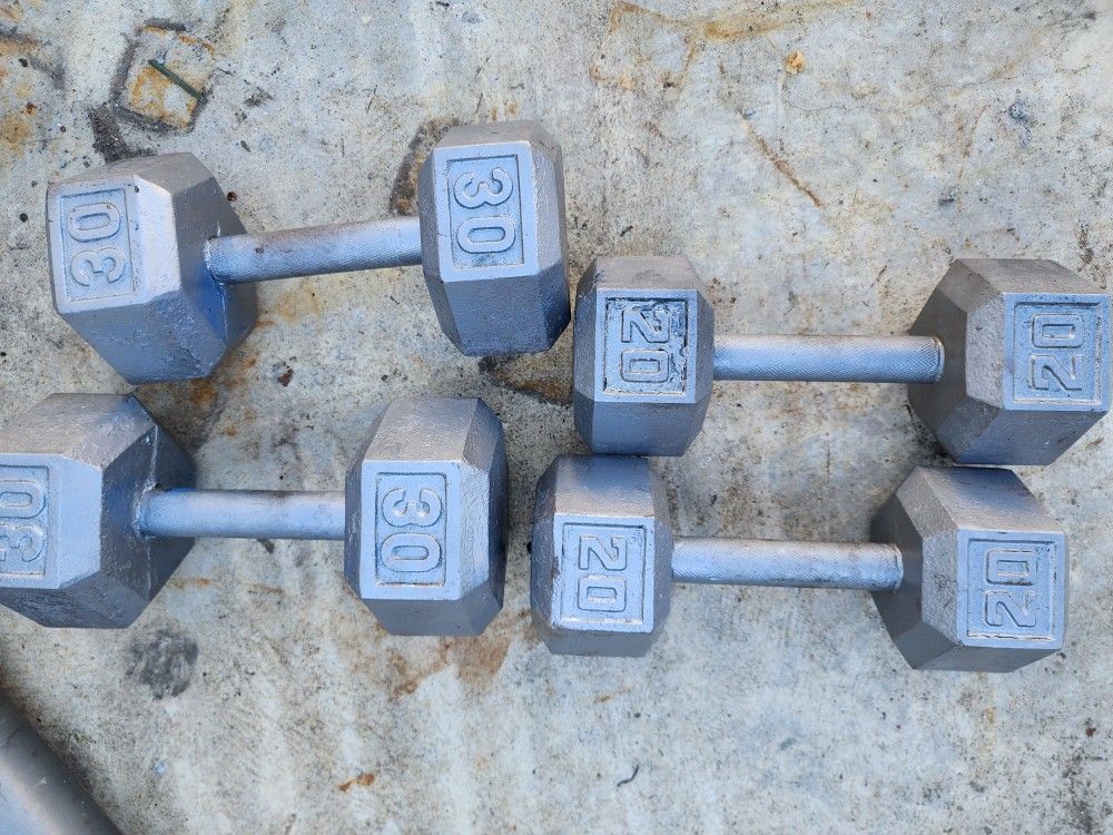 20/30 Pound Dumbbells