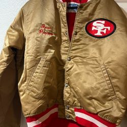 Vintage San Francisco 49ers Starter Jacket Size Large 