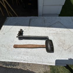 Corner Bead Tool And Rubber Mallet