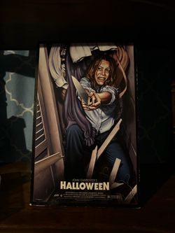 Halloween Foam poster 12”X7”