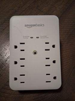 AmazonBasics 6-Outlet Wall Surge Protector