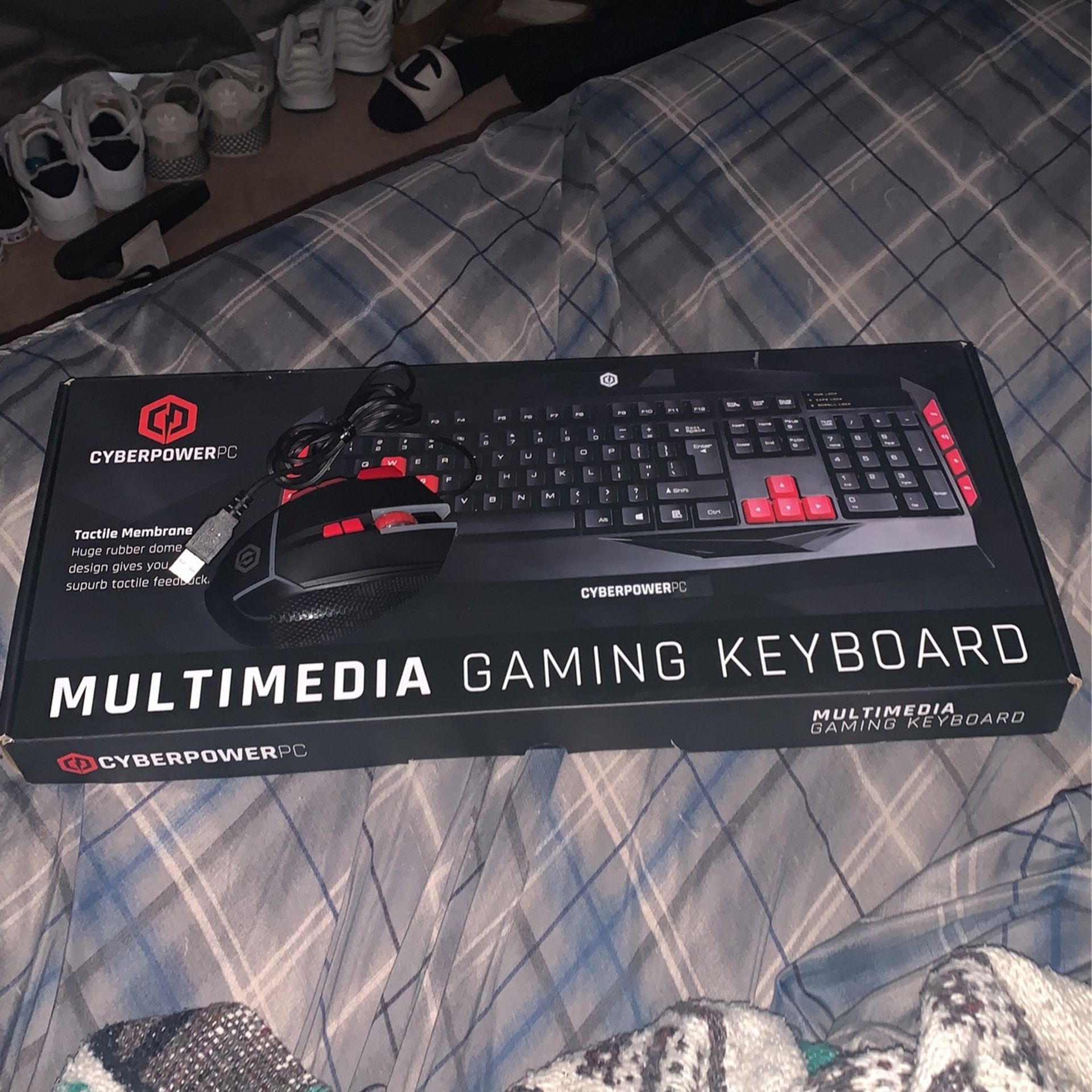 Cyber Power Gaming Keyboard And Mouse Bundle