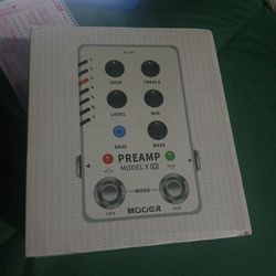 Mooer PREAMPMODELX2 – Preamp Pedal
