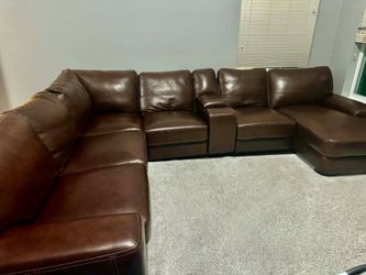 Leather Sofa Set – Excellent Conditionl