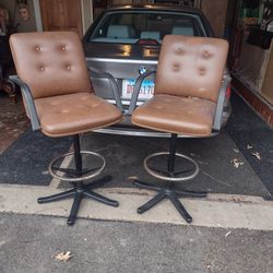 Leather Bar Stools