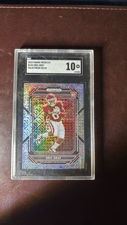 2023 Panini Prizm DP SSP Eric Gray Mojo #20/25 RC SGC 10
