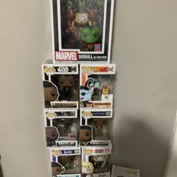 Marvel/starwars Funco Pops 