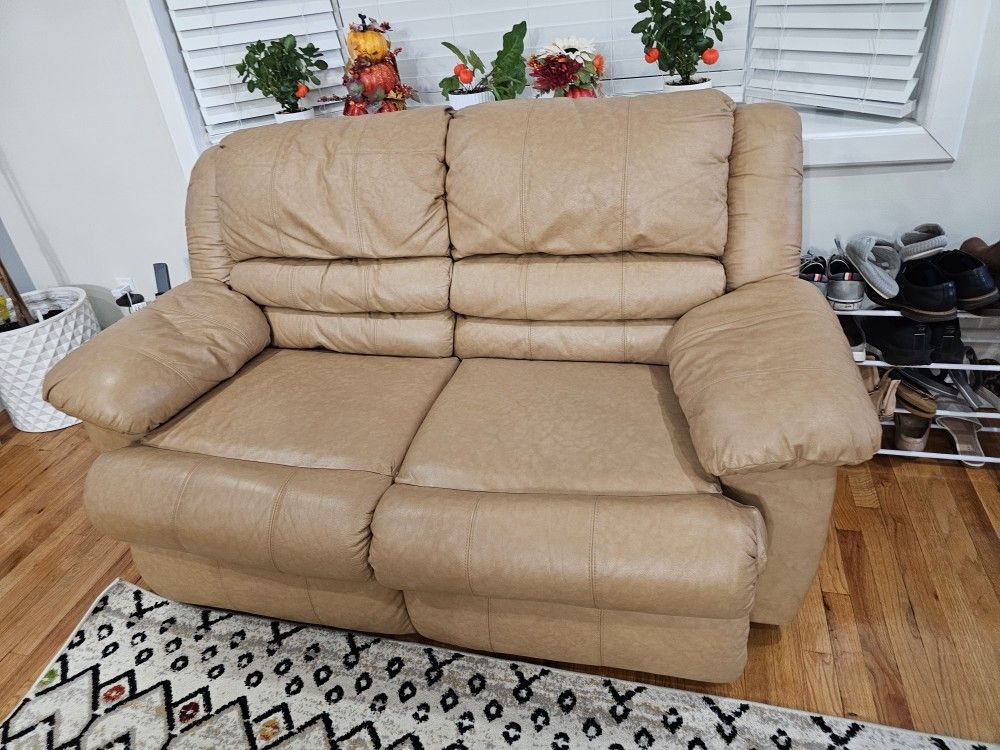 Sofa Set 3 Piece Beige