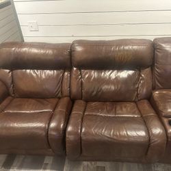 Leather Sofa